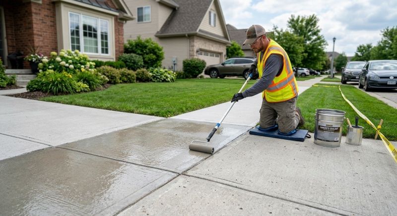 Concrete Walkway Sealing in Kitsap County, WA