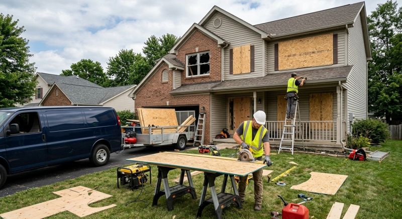 Window Boarding Service in Kansas City, KS
